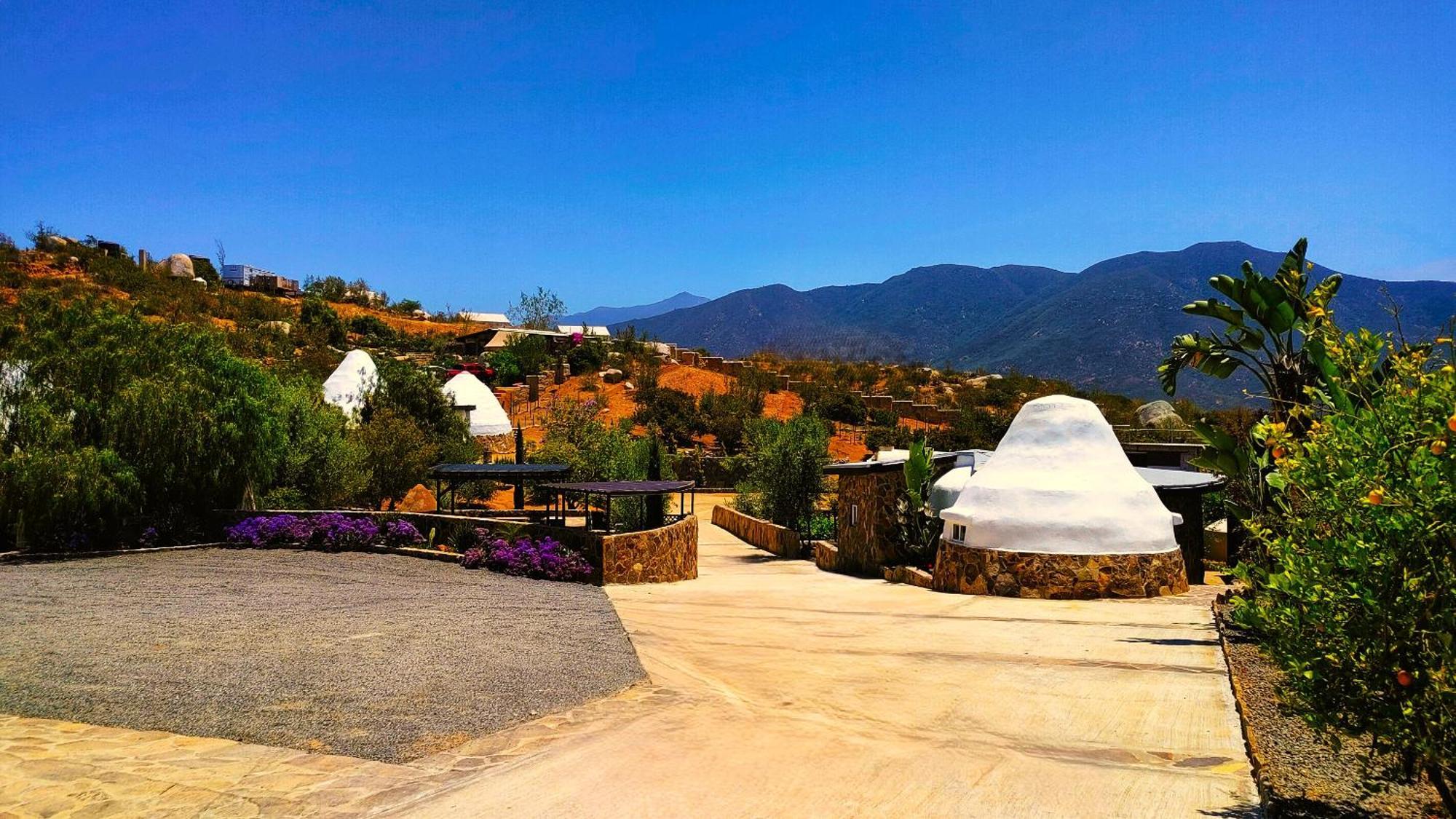Hacienda Eco-Domes Villa Valle de Guadalupe Buitenkant foto