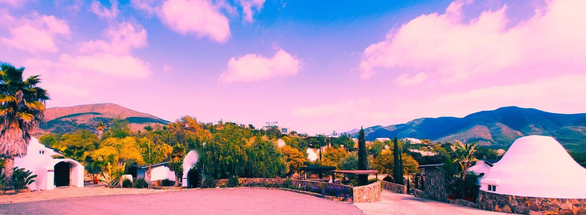 Hacienda Eco-Domes Villa Valle de Guadalupe Buitenkant foto